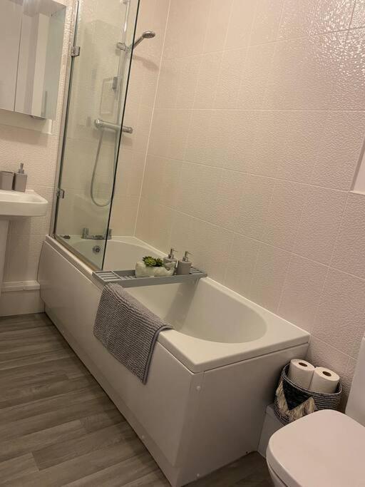 Luxury Riverfront Apartment ニューポート エクステリア 写真